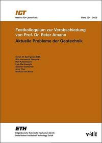 Aktuelle Probleme der Geotechnik