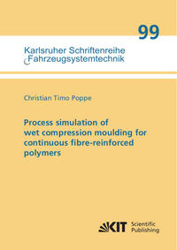 Process simulation of wet compression moulding for continuous fibre-reinforced polymers