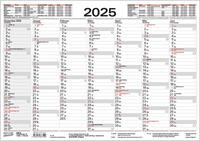 Tafelkalender A4 2025