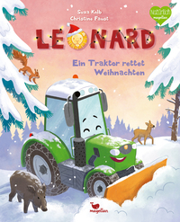 Cover-Abbildung für Leonard - Ein Traktor rettet Weihnachten (Hardcover) (99999---978-3-7348-2165-3)