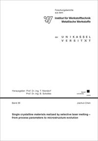 Single crystalline materials realized by selective laser melting - from process parameters to microstructure evolution