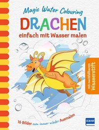 Cover-Abbildung für Magic Water Colouring - Drachen (Hardcover) (99999---978-3-7415-2849-1)