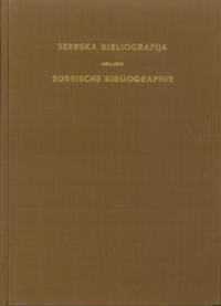 Sorbische Bibliographie 1986-1990