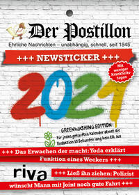 Der Postillon +++ Newsticker +++ 2021 - Cover