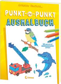 Cover-Abbildung für Punkt-zu-Punkt-Ausmalbuch (gelb) (Softcover/Paperback) (99999---978-3-7432-1932-8)