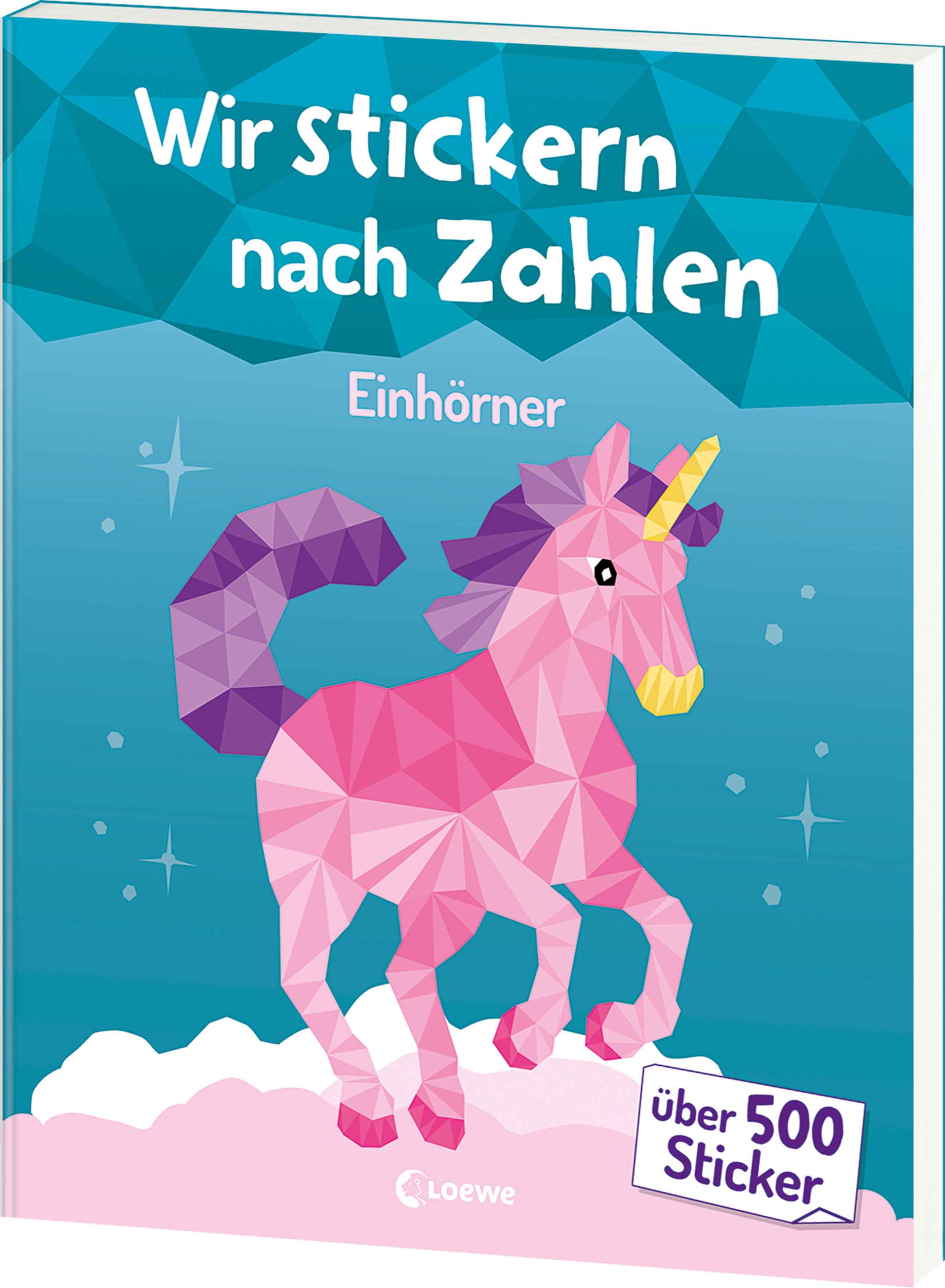 Cover-Abbildung für Wir stickern nach Zahlen - Einhörner (Softcover/Paperback) (99999---978-3-7432-2035-5)