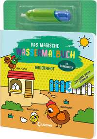 Cover-Abbildung für Das magische Wassermalbuch - Bauernhof (99999---978-3-7432-2215-1)