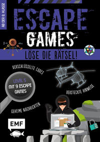 Escape Games Level 5 (lila) - Löse die Rätsel! - 9 Escape Games ab der 8. Klasse