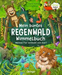 Mein buntes Regenwald Wimmelbuch - Welches Tier versteckt sich hier?