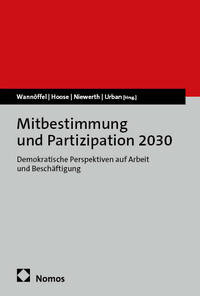 Cover-Abbildung für Mitbestimmung und Partizipation 2030 (Softcover/Paperback) (99999---978-3-7560-3028-6)
