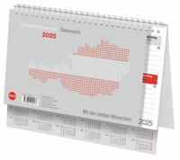 Schreibtischkalender Österreich klein 2025