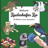 Malbuch Zauberhafter Zoo