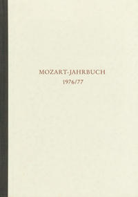 Mozart-Jahrbuch / 1976/77