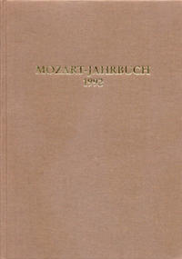Mozart-Jahrbuch / Mozart-Jahrbuch 1992