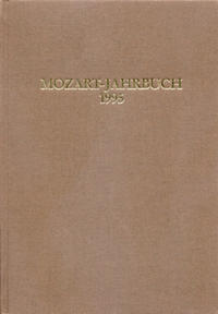Mozart-Jahrbuch / Mozart-Jahrbuch 1995