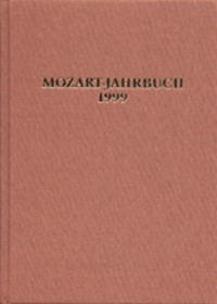 Mozart-Jahrbuch / Mozart-Jahrbuch 1999