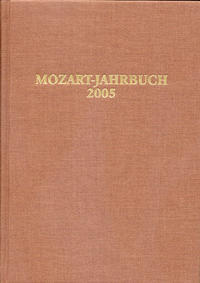 Mozart-Jahrbuch / Mozart-Jahrbuch 2005