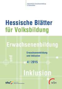 Cover-Abbildung für Erwachsenenbildung und Inklusion (99999---978-3-7639-5556-5)