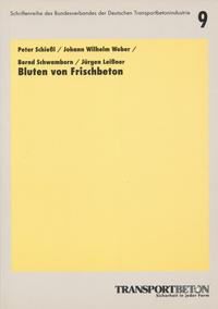 Bluten von Frischbeton