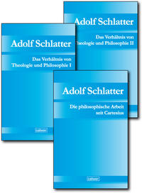 Kombi-Paket: Adolf Schlatter - Philosophie