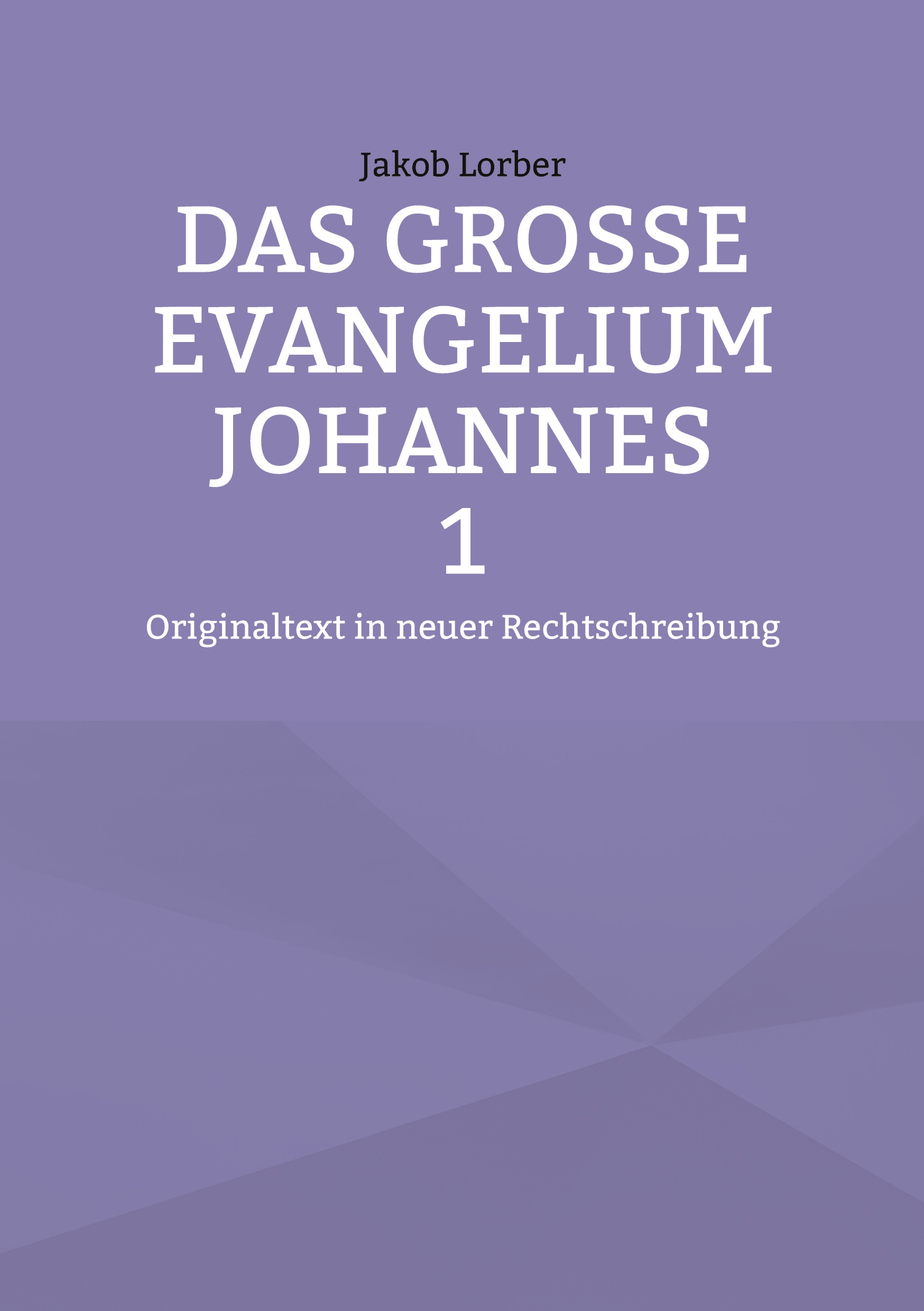Cover-Abbildung für Das große Evangelium Johannes 1 (Softcover/Paperback) (99999---978-3-7693-5523-9)