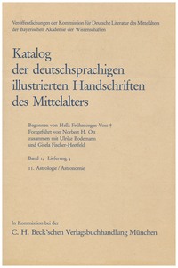 Astrologie/Astronomie. Verzeichnisse und Register