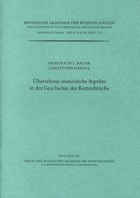 Übersehene numerische Aspekte in der Geschichte der Kettenbrüche