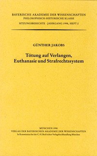 Tötung auf Verlangen, Euthanasie und Strafrechtssystem