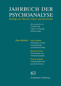 Jahrbuch der Psychoanalyse / Band 63: Neue Medien