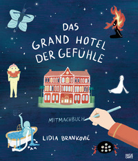 Cover-Abbildung für Das Grand Hotel der Gefühle Mitmachbuch (Softcover/Paperback) (99999---978-3-7757-6115-4)
