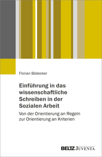 Cover-Abbildung für Einführung in das wissenschaftliche Schreiben in der Sozialen Arbeit (Softcover/Paperback) (99999---978-3-7799-7844-2)
