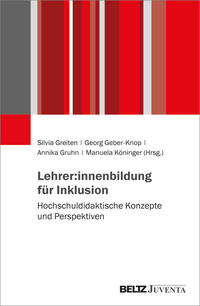 Cover-Abbildung für Lehrer:innenbildung für Inklusion (Softcover/Paperback) (99999---978-3-7799-8389-7)