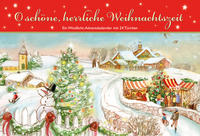 O schöne, herrliche Weihnachtszeit - Ein Windlicht-Adventskalender mit 24 Türchen