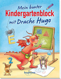 Mein bunter Kindergartenblock mit Drache Hugo