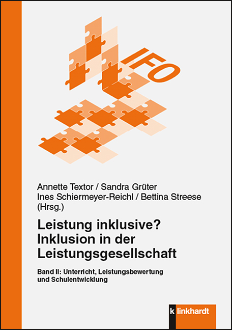 Cover-Abbildung für Leistung inklusive? Inklusion in der Leistungsgesellschaft, Band II (99999---978-3-7815-2160-5)