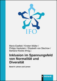 Cover-Abbildung für Inklusion im Spannungsfeld von Normalität und Diversität (99999---978-3-7815-2288-6)