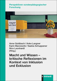 Cover-Abbildung für Macht und Wissen − kritische Reflexionen im Kontext von Inklusion und Exklusion (Softcover/Paperback) (99999---978-3-7815-2662-4)