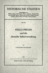 Hugo Preuss und die deutsche Selbstverwaltung