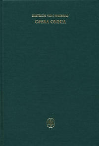 Opera omnia, Tomus II. Schriften zur Metaphysik und Theologie