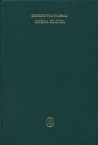 Opera omnia, Tomus III. Schriften zur Naturphilosophie und Metaphysik