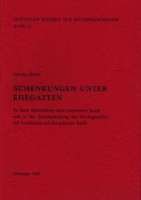 Schenkungen unter Ehegatten