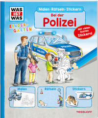 WAS IST WAS Kindergarten - Bei der Polizei - Cover