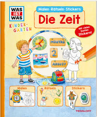 WAS IST WAS Kindergarten - Die Zeit - Cover