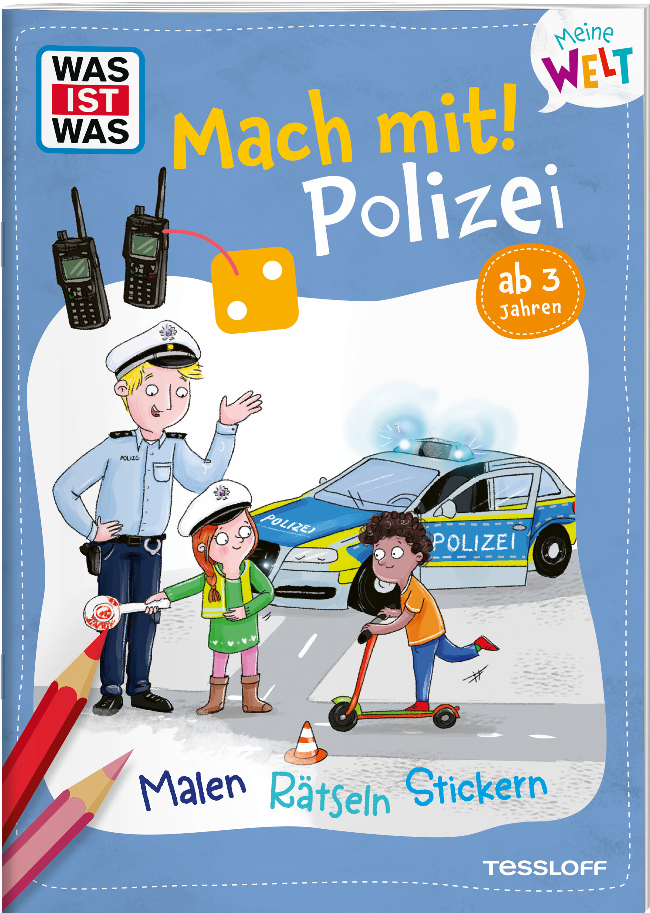 Cover-Abbildung für WAS IST WAS Meine Welt Mach mit! Polizei (99999---978-3-7886-4363-8)