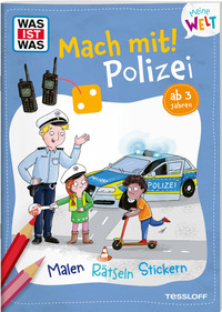 Cover-Abbildung für WAS IST WAS Meine Welt Mach mit! Polizei (99999---978-3-7886-4363-8)