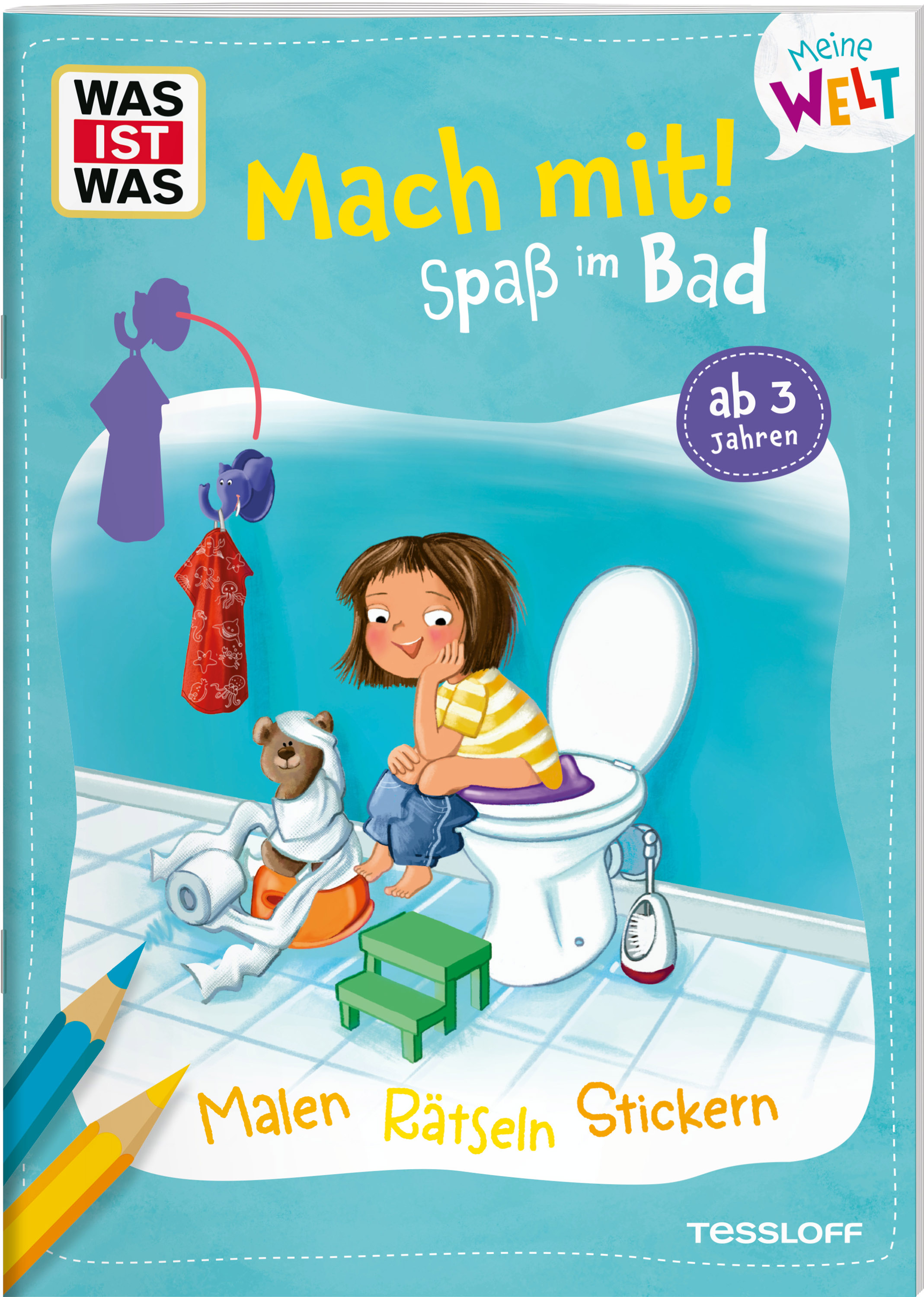 Cover-Abbildung für WAS IST WAS Meine Welt Mach mit! Spaß im Bad (99999---978-3-7886-4364-5)