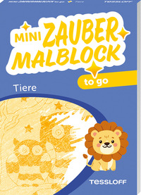 Cover-Abbildung für Mini Zaubermalblock to go. Tiere (Softcover/Paperback) (99999---978-3-7886-4746-9)