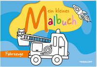 Cover-Abbildung für Mein kleines Malbuch. Fahrzeuge (Softcover/Paperback) (99999---978-3-7886-4750-6)