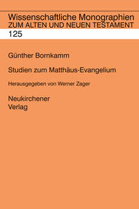 Studien zum Matthäus-Evangelium