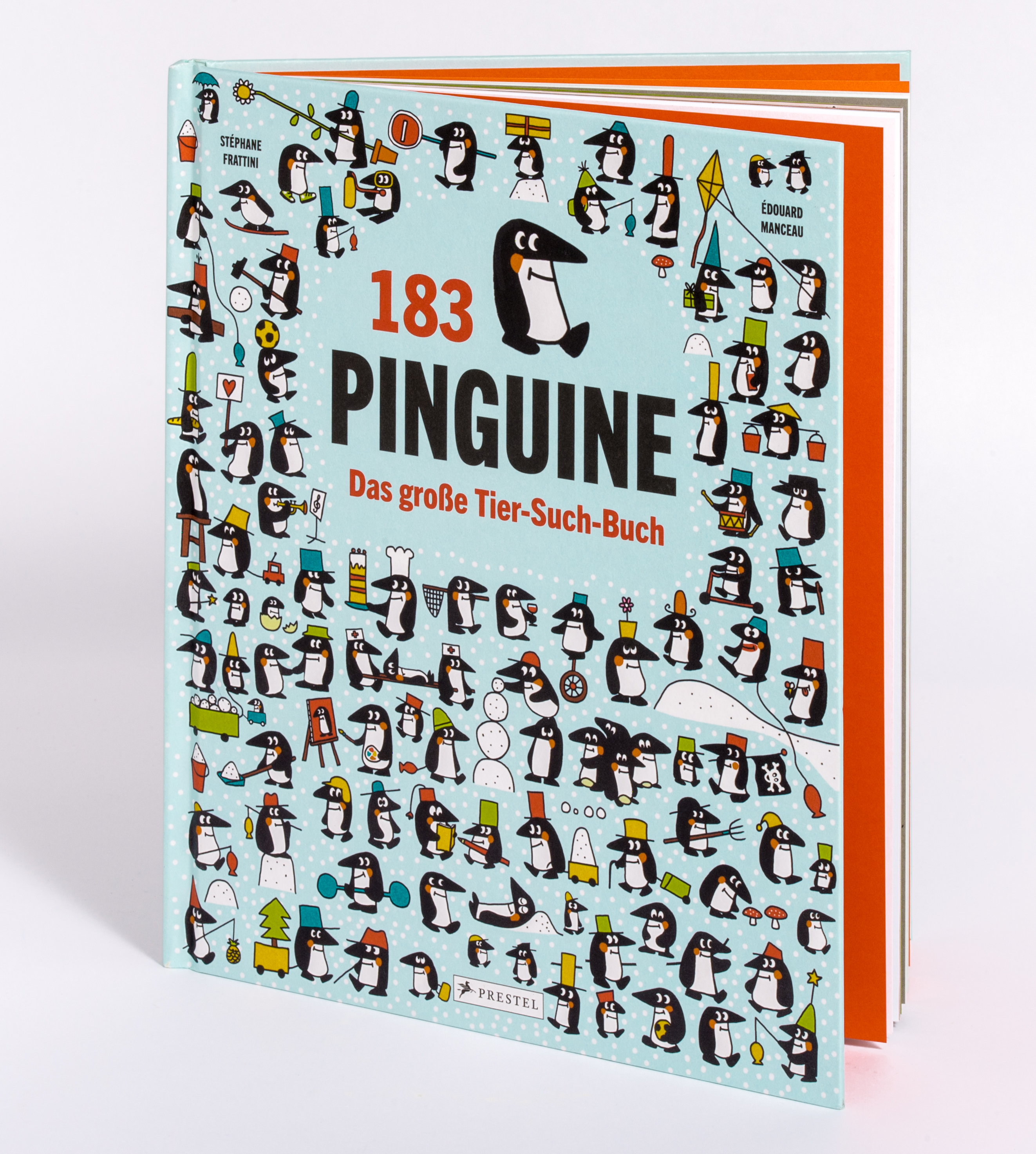 Cover-Abbildung für 183 Pinguine. Das große Tier-Such-Buch (Hardcover) (99999---978-3-7913-7617-2)